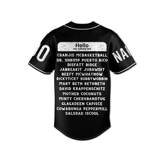 Custom Name & Number Baseball Jersey - Personalized Fan Apparel, Unique Gift Idea - Image 4