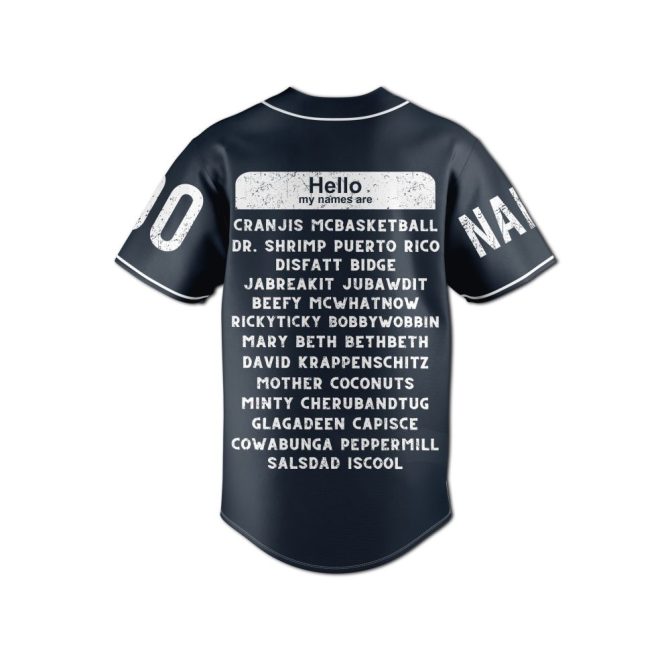 Custom Name & Number Baseball Jersey - Personalized Fan Apparel, Unique Gift Idea - Image 6