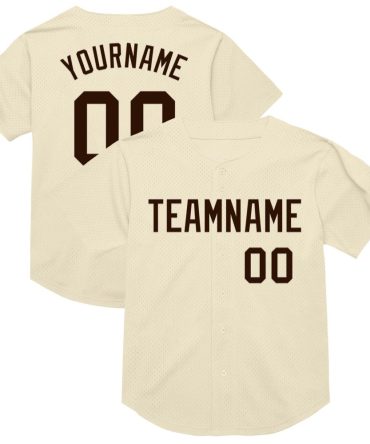 Customizable Baseball Jersey - Add Your Name & Team - Perfect Gift!