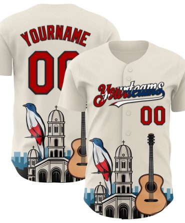 Customizable Baseball Jersey - Personalized Name & Number, Unique Design