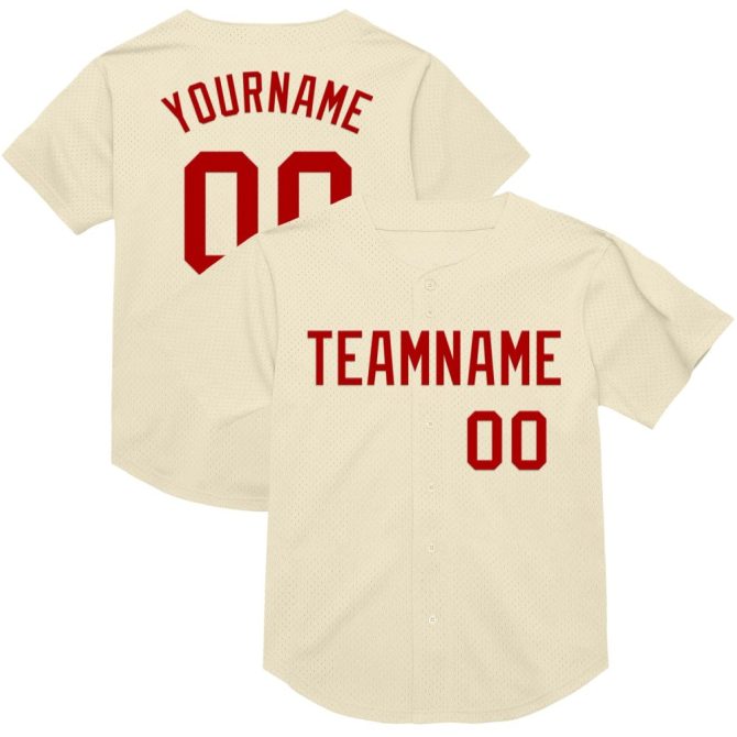 Custom Baseball Jersey - Personalize With Your Name & Team - High Quality Sportswear