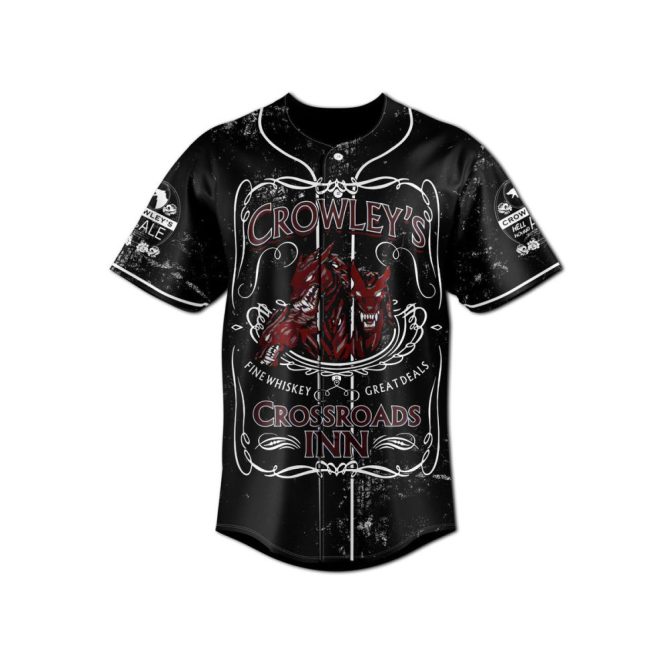 Custom Crowley'S Inn Baseball Jersey – Personalize With Name & Number, Unique Design - Image 2
