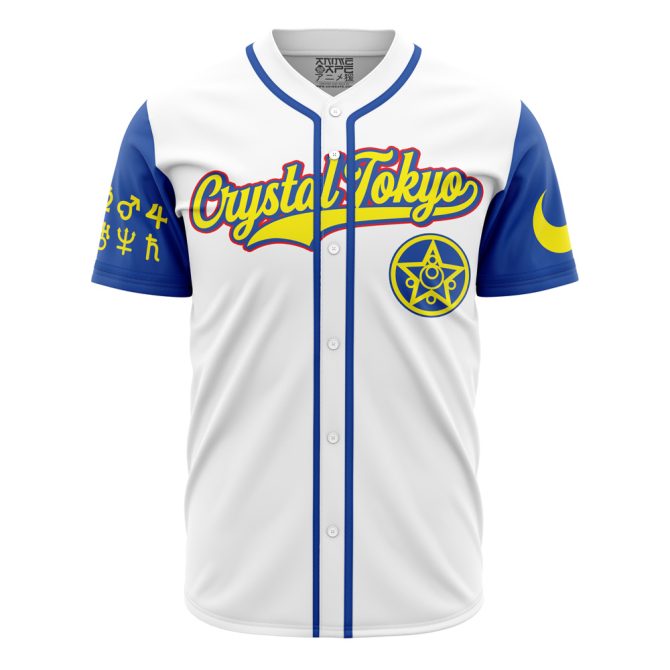 Crystal Tokyo Anime Baseball Jersey - Stylish & Unique Design For Fans