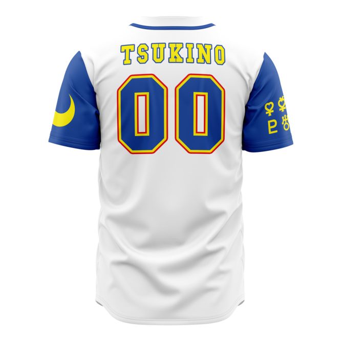 Crystal Tokyo Anime Baseball Jersey - Stylish & Unique Design For Fans - Image 2