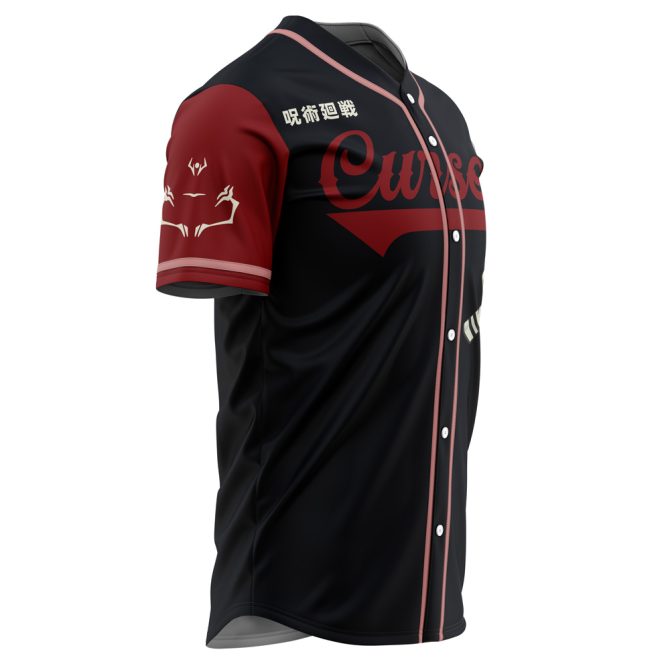 Customizable Anime-Inspired Curses Baseball Jersey – Unique Design, Perfect Gift! - Image 4