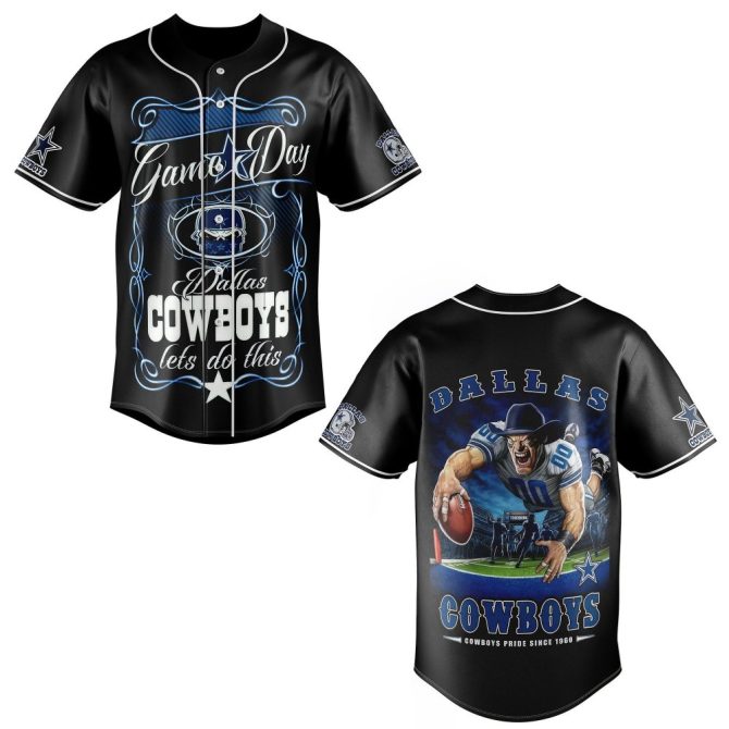Game Day Dallas Cowboys Jersey – Bold Design, Ultimate Fan Gear!