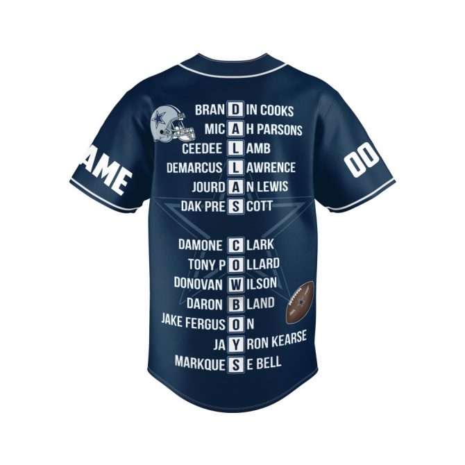 2023 Nfc East Champs Dallas Cowboys Custom Jersey - Celebrate In Style! - Image 3