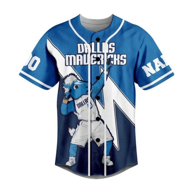 Custom Dallas Mavericks Jersey – Personalized Name & Number – Unisex Fan Apparel - Image 2