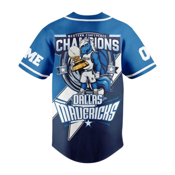 Custom Dallas Mavericks Jersey – Personalized Name & Number – Unisex Fan Apparel - Image 3