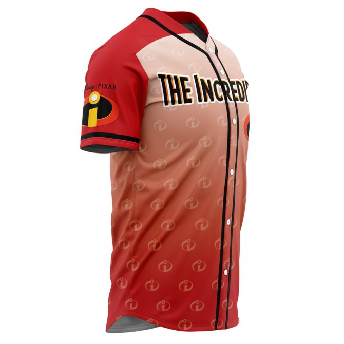 Cool The Incredibles Baseball Jersey – Red, Premium Quality For Fans - Image 2