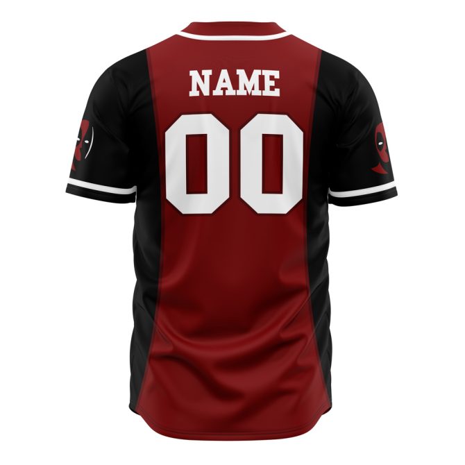Customizable Deadpool Jersey - Add Your Name & Number - Bold & Stylish Fan Apparel - Image 3