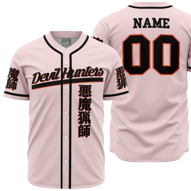 Customizable Devil Hunters Jersey - Stylish Personalized Sportswear With Unique Design
