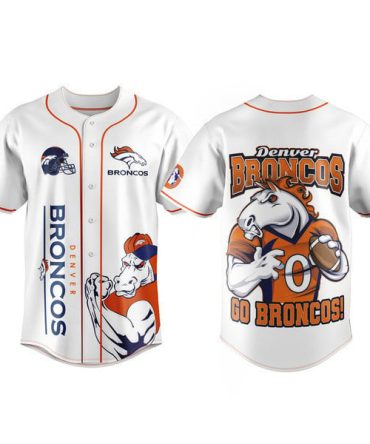 Denver Broncos Fan Jersey - Bold Design, Perfect Gift For Sports Enthusiasts!
