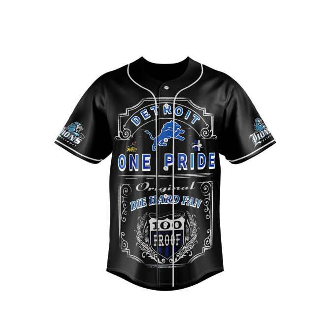 Detroit Lions One Pride Jersey - Die Hard Fan Apparel For Ultimate Team Spirit - Image 2