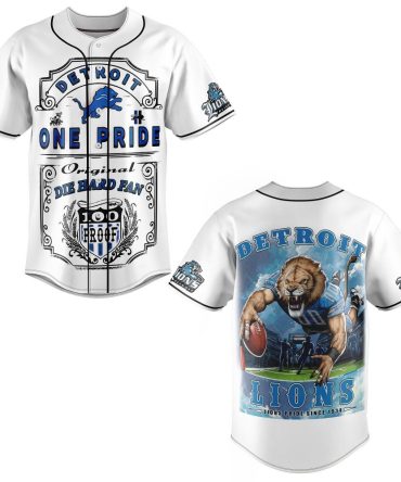 Detroit Lions Die Hard Fan Jersey – Bold Graphic Football Shirt For True Supporters