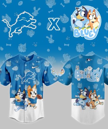 Exclusive Bluey X Lions Jersey – Fun & Sporty Design For Kids & Fans