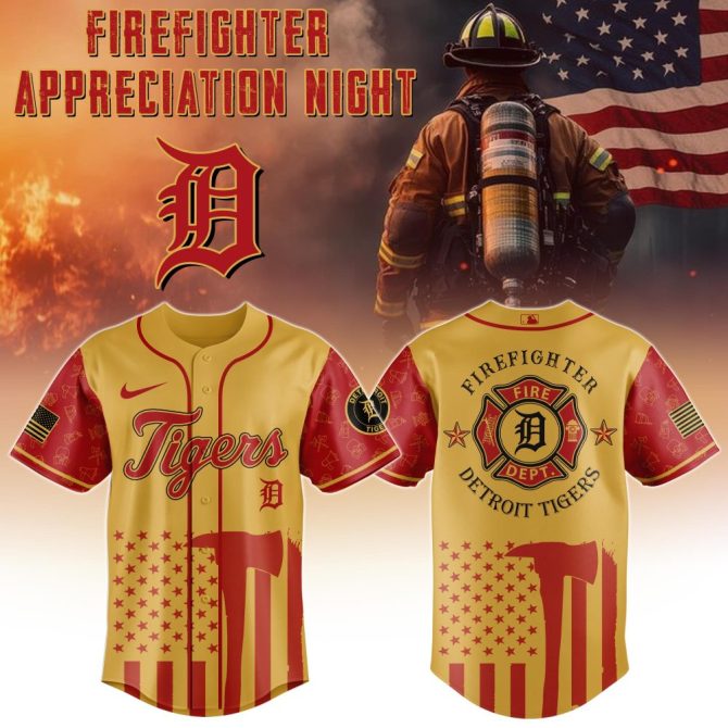 Limited Edition Firefighter Appreciation Night Jersey - Honor Heroes With Style!