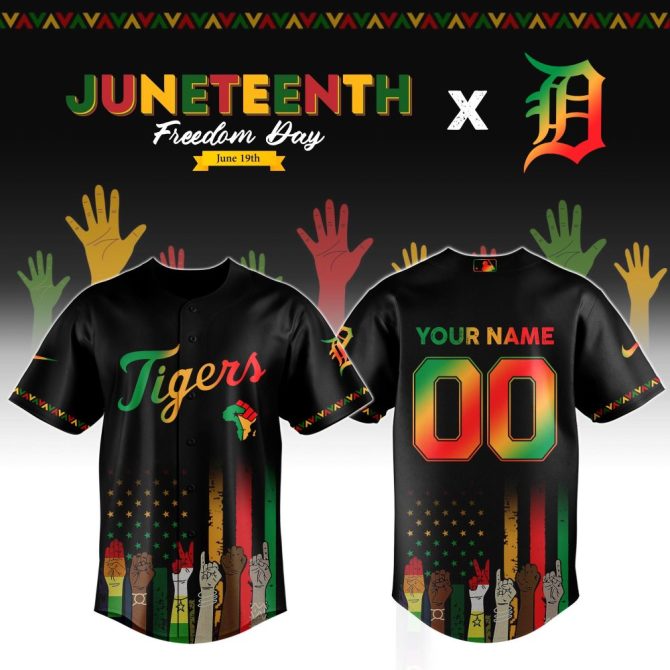Customizable Juneteenth Freedom Day Jersey - Celebrate In Style With Personalized Name & Number