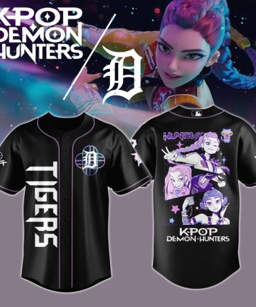 K-Pop Demon Hunters Baseball Jersey - Stylish Anime Fan Apparel For Trendy Gamers