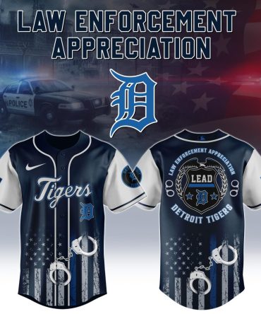 Detroit Tigers Law Enforcement Appreciation Jersey – Honor & Style Combined!