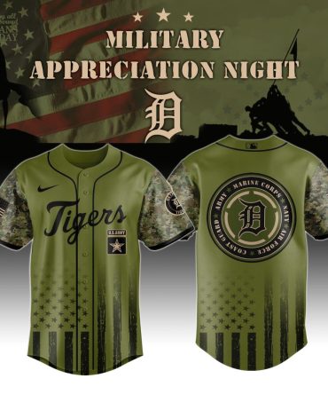 Limited Edition Military Appreciation Night Jersey - Honor Veterans In Style!