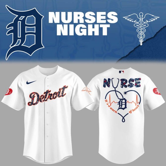 Detroit Nurses Night Jersey – Celebrate Healthcare Heroes With Style!