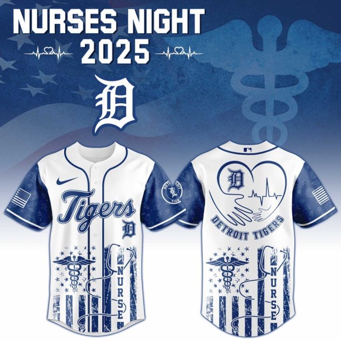 Detroit Tigers Nurses Night Jersey 2025 - Celebrate Healthcare Heroes In Style!