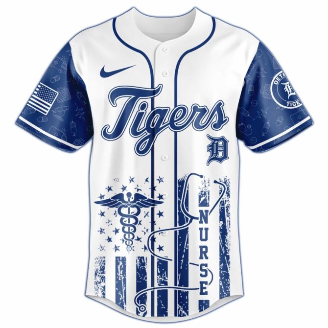 Detroit Tigers Nurses Night Jersey 2025 - Celebrate Healthcare Heroes In Style! - Image 2