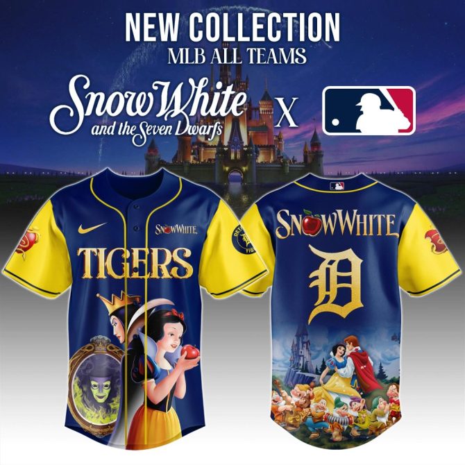Exclusive Mlb X Snow White Jersey - Disney Magic Meets Baseball Style!