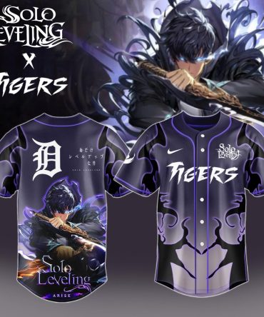 Exclusive Solo Leveling X Tigers Jersey – Limited Edition Anime Merchandise
