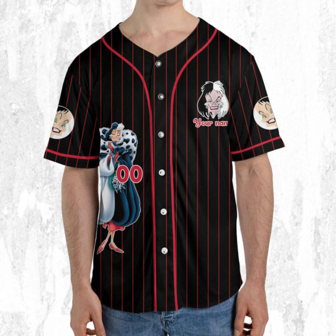 Customizable Baseball Jersey For Kids/Youth/Adults - Unique Design, Add Your Name! - Image 6