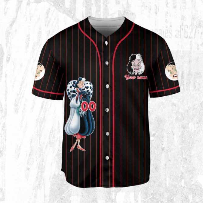 Customizable Baseball Jersey For Kids/Youth/Adults - Unique Design, Add Your Name! - Image 4