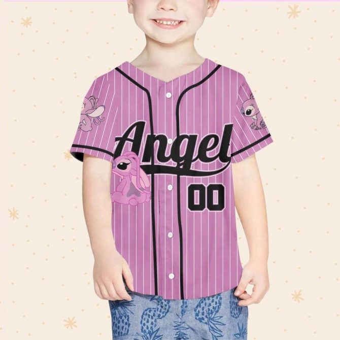 Custom Kids/Adult Pink Baseball Jersey - Personalized Name & Design Available! - Image 5
