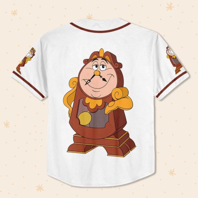 Customizable Beauty & The Beast Baseball Jersey For Kids/Youth/Adults - Add Your Name! - Image 4