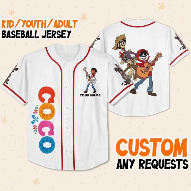 Custom Kid/Youth/Adult Baseball Jersey – Personalized, Vibrant Design, Perfect Gift!