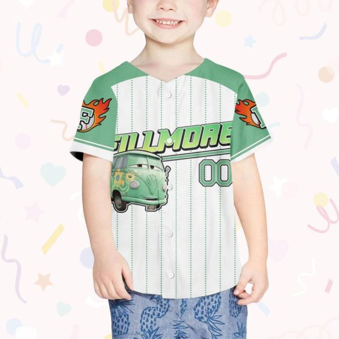 Customizable Fillmore Baseball Jersey – Personalized Name & Number For Kids, Youth, Adults - Image 5