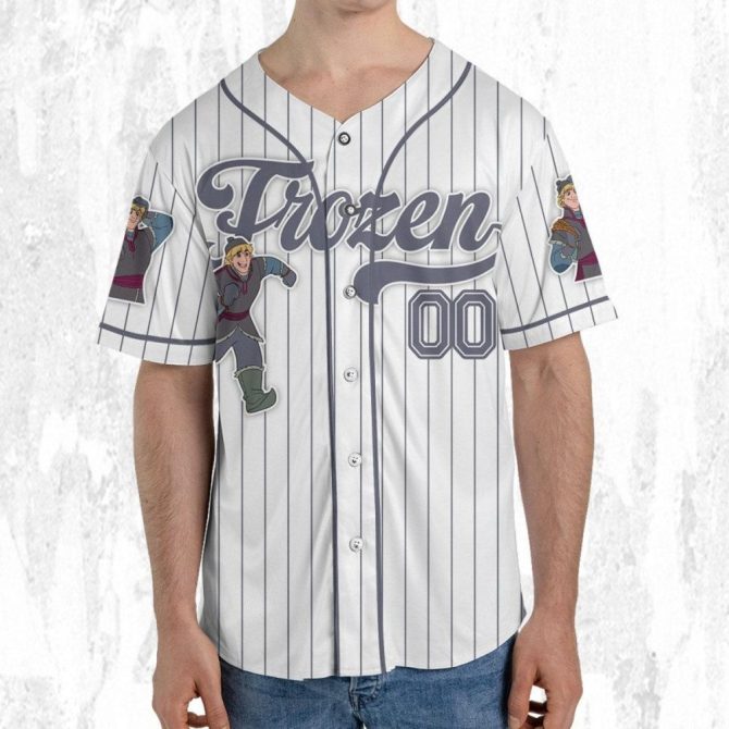 Custom Frozen Baseball Jersey - Personalize For Kids/Adults - Unique Gift Idea! - Image 6