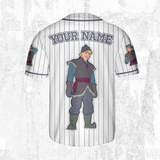 Custom Frozen Baseball Jersey - Personalize For Kids/Adults - Unique Gift Idea! - Image 5
