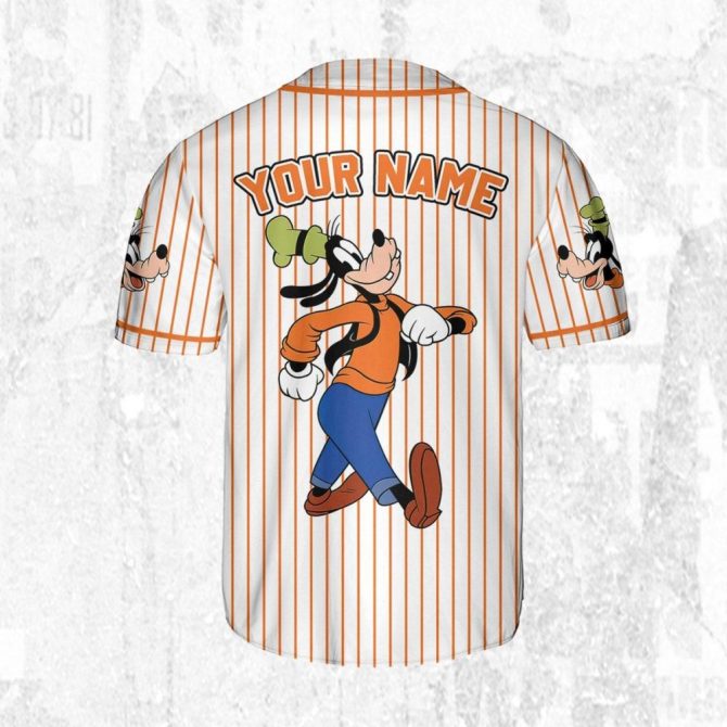 Customizable Goofy Baseball Jersey For Kids/Youth/Adults - Personalize Your Name! - Image 5