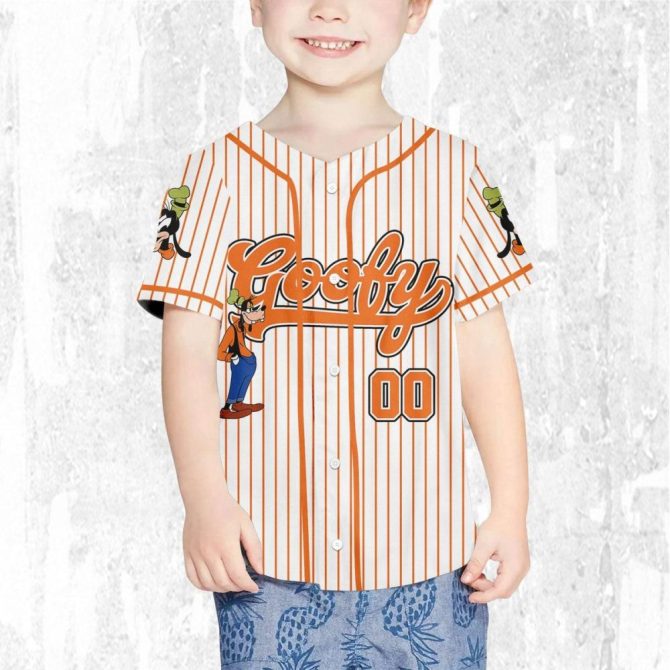 Customizable Goofy Baseball Jersey For Kids/Youth/Adults - Personalize Your Name! - Image 8