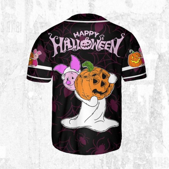Custom Halloween Baseball Jersey – Personalize For Kids/Youth/Adults – Spooky Fun Design! - Image 5