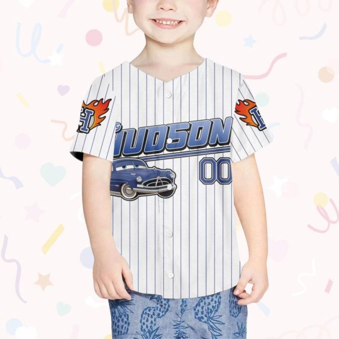Customizable Doc Hudson Baseball Jersey - Kids, Youth, Adult Sizes - Personalize Your Look! - Image 5