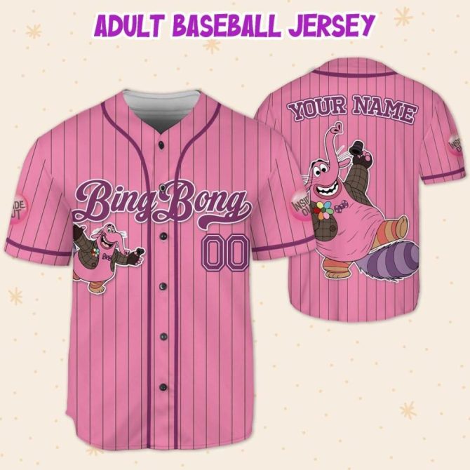 Custom Pink Baseball Jersey For Kids/Youth/Adults - Personalize With Your Name! - Image 6