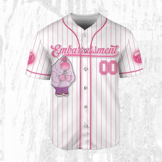 Customizable Embarrassment Baseball Jersey - Personalized Name, Kids/Youth/Adult Sizes - Image 4