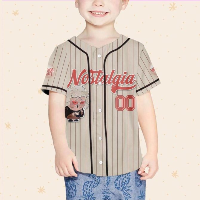 Custom Nostalgia Baseball Jersey For Kids/Youth/Adults - Personalized Name & Design - Image 5