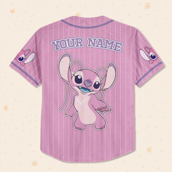 Custom Angel Baseball Jersey For Kids/Youth/Adults - Personalized Name & Design - Image 4