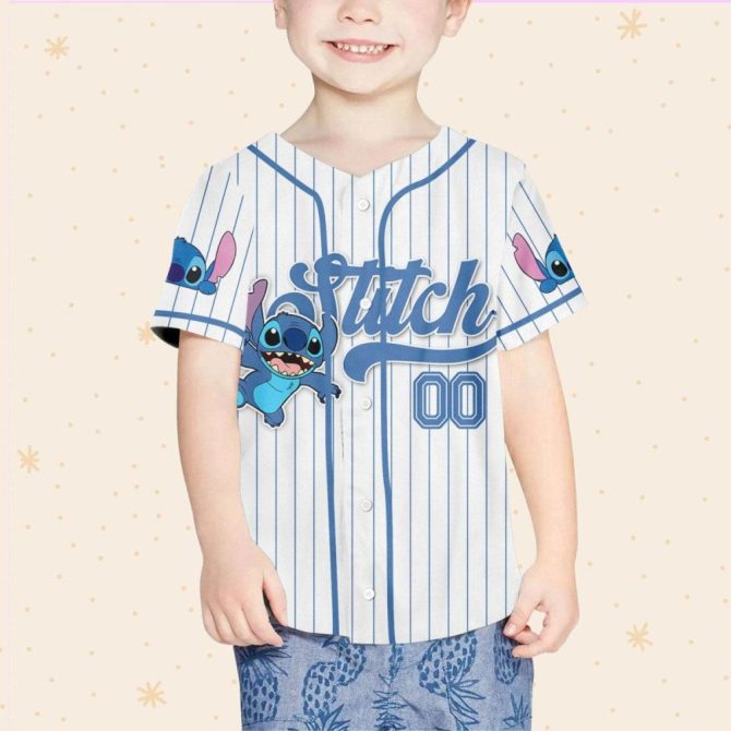 Custom Stitch Baseball Jersey For Kids/Youth/Adults – Personalized Sportswear Gift - Image 5