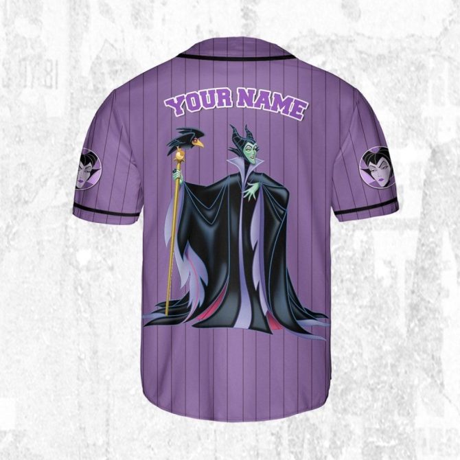 Customizable Purple Baseball Jersey With Fantasy Design For Kids, Youth & Adults - Image 5