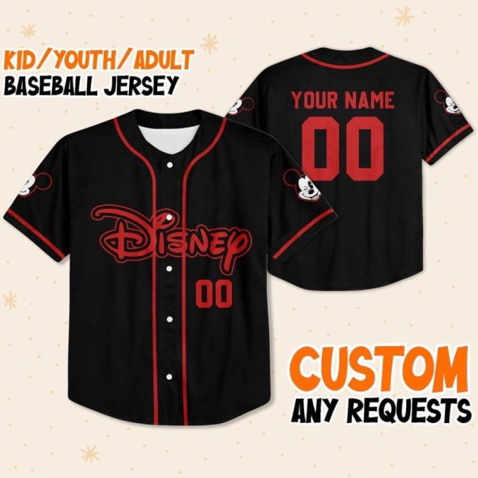 Custom Youth/Adult Baseball Jersey - Personalize With Your Name - Perfect Gift!