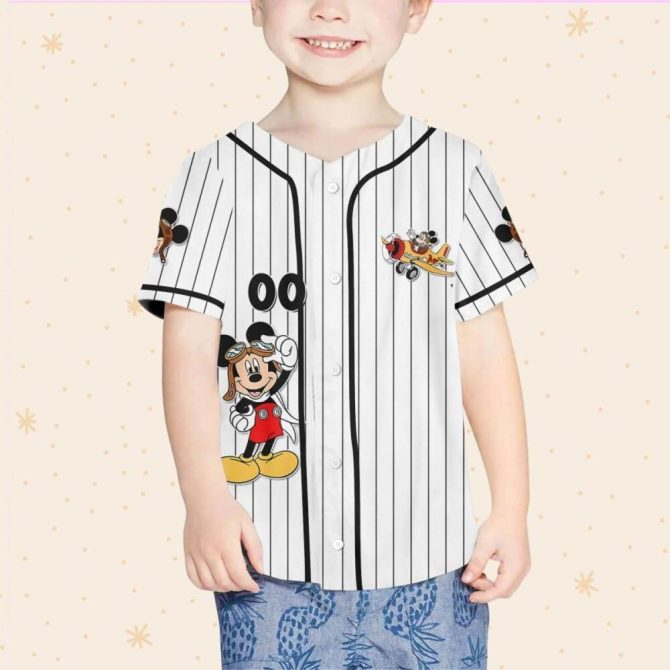 Custom Disney Baseball Jersey For Kids/Youth/Adults – Personalized Name & Design! - Image 5